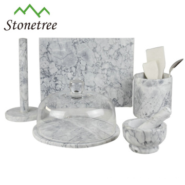 Vaisselle de cuisine en marbre naturel de qualité supérieure
